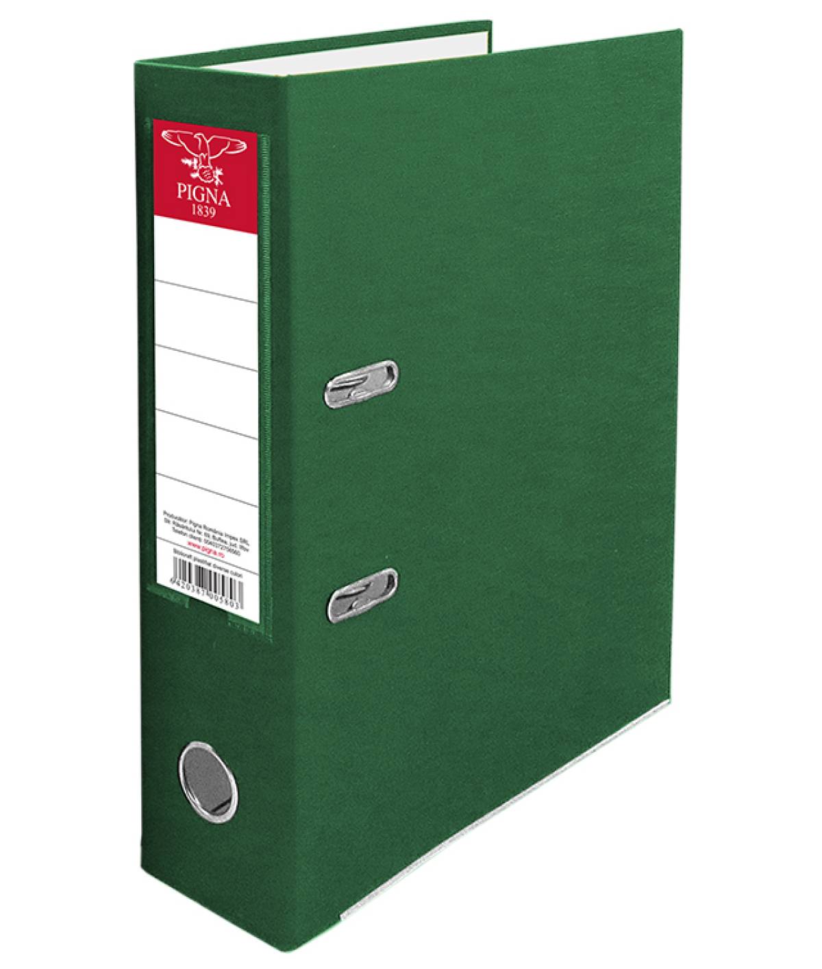 Biblioraft Plastifiat, PIGNA,7.5 cm verde