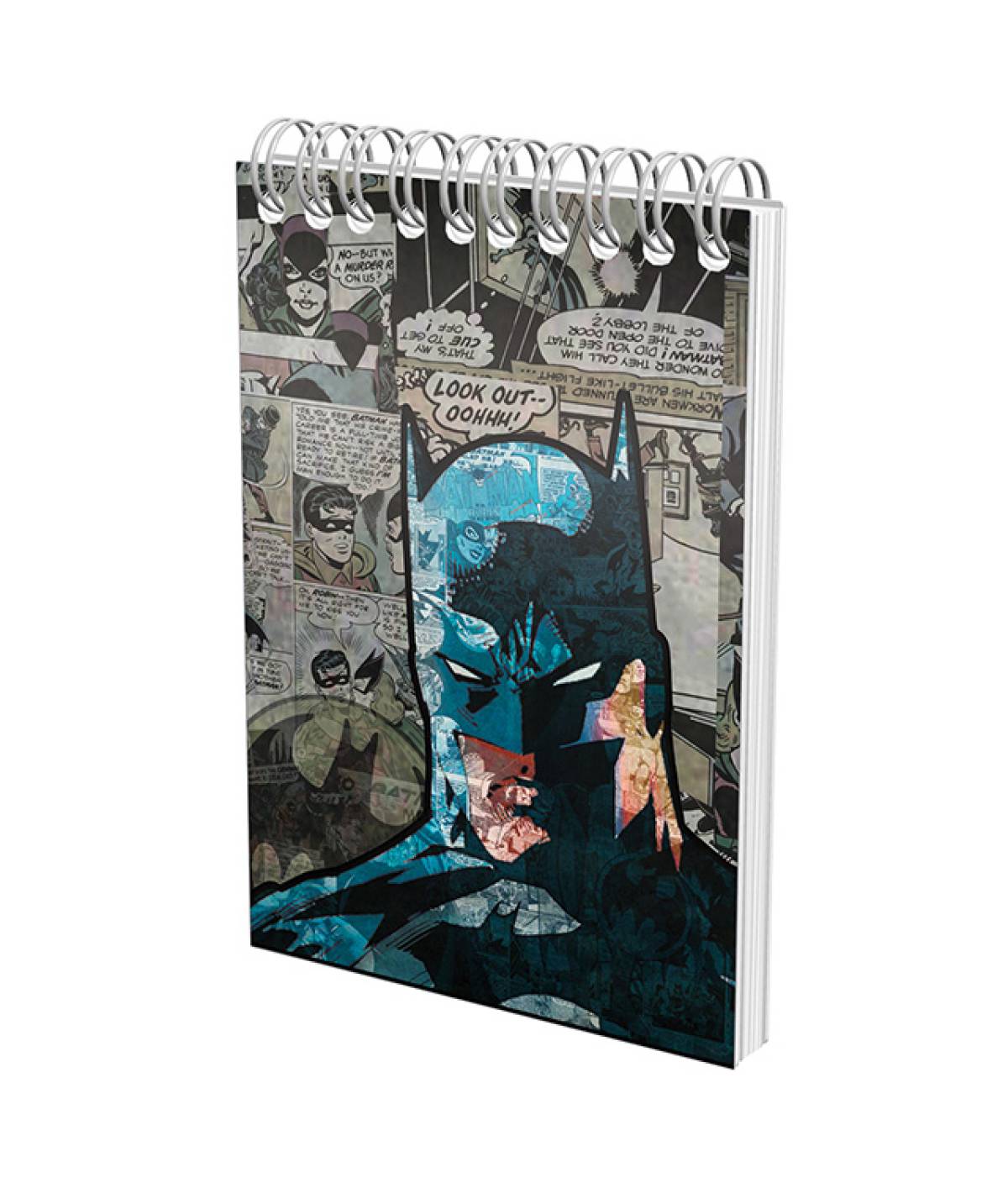 Blocnotes cu spira A6 70fileile matematica 80g/mp Batman