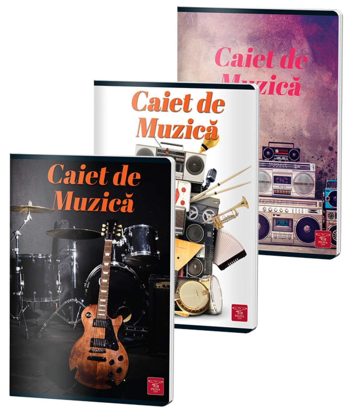 Caiet CLASIC Muzica 24file A4 80gr