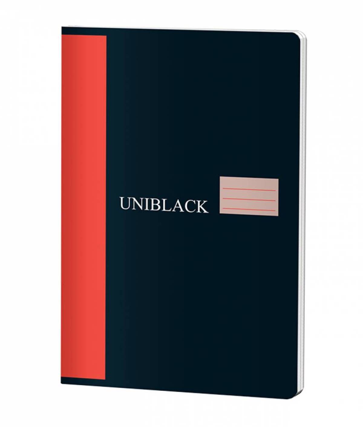 Caiet UNIBLACK PP A4 60file matematica 230 mic 70gr rosu