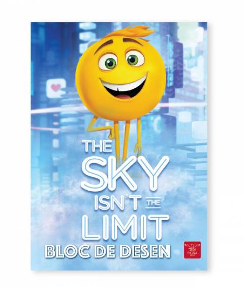 Bloc desen, A4, Pigna, hartie speciala 160gr, recomandat acuarela, tempera, acrilic, 16file Emoji Classic