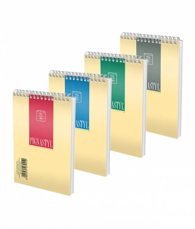 Blocnotes Spira A7, 8X12cm 60file matematica 70gr PIGNASTYL