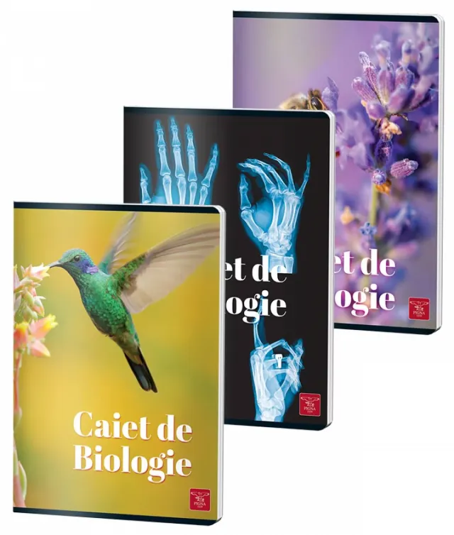 Caiet Biologie, A4, Pigna Clasic, 24file, 70grm