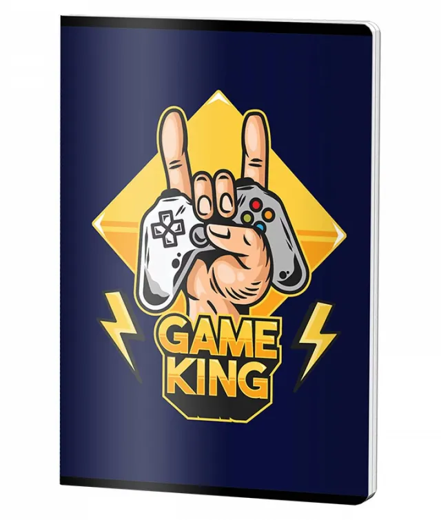 Caiet Capsat Dictando, A4, Pigna, coperta plastic, 60file, 70 gr, UNI GAMING CB