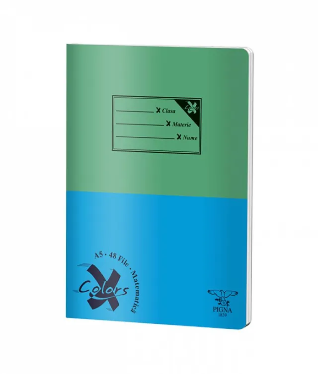 Caiet Matematica, A5, Pigna BASIC, 48file, 60 gr, MIX DESIGN – imaginea 4