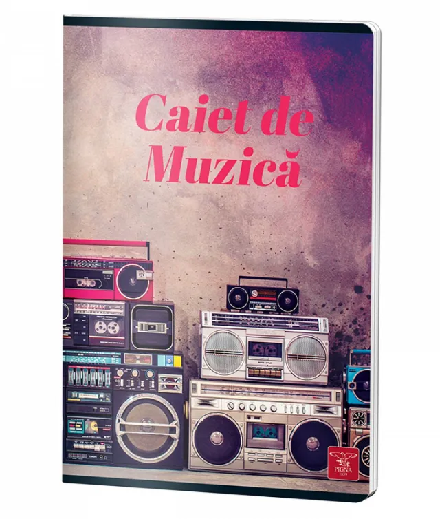 Caiet Muzica, A4, Pigna Clasic, 24file, 80grm – imaginea 3