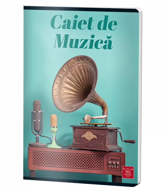 Caiet Muzica, A4, Pigna Clasic, 24file, 80grm – imaginea 4